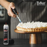 Foghat Cocktail Smoker Torch for Smoked Cocktails and Cooking - Handheld Refillable Culinary Butane Kitchen Blow Torch Lighter Gun, Creme Brulee THOUSAND OAKS BARREL