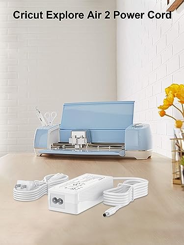 18V 54W Power Adapter Charger Replacement for Cricut Explore Air 2,Cricut Maker（White） UCANUUP
