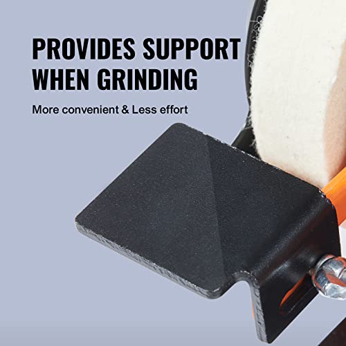 VEVOR Bench Buffer Polisher, Bench Buffer Grinder Polishing & Buffing Machine for Metal/Jewelry/Wood/Jade/Plastic/Silver DIY, with Wool/Abrasive VEVOR