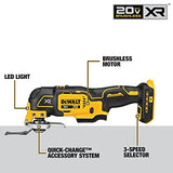 DEWALT 20V Max XR Oscillating Multi-Tool, Variable Speed, Tool Only (DCS356B) DEWALT
