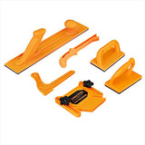 POWERTEC 71718 Safety Kit with Deluxe Featherboard for Use On Table Saws, Router Tables, Jointers and Band Saws POWERTEC