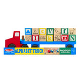 Melissa & Doug Alphabet Blocks Wooden Truck Educational Toy Melissa & Doug