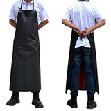 Surblue Waterproof Apron Chemical Resistant Work Safe Clothes (black) Surblue