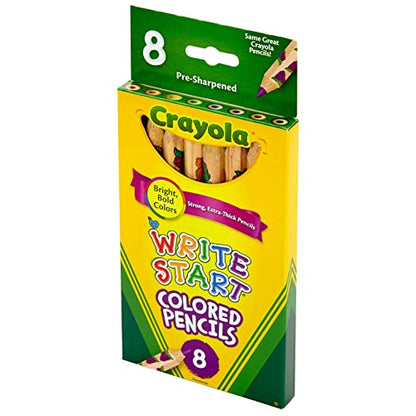 Crayola Write Start Colored Pencils - WoodArtSupply