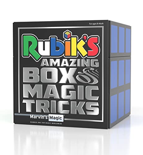 Marvin's Magic MM OAS 7101 Rubik's Amazing Box of Magic Illusions - Magic Set for Kids, Rubik's Magic Set, Magic Tricks for Children - WoodArtSupply