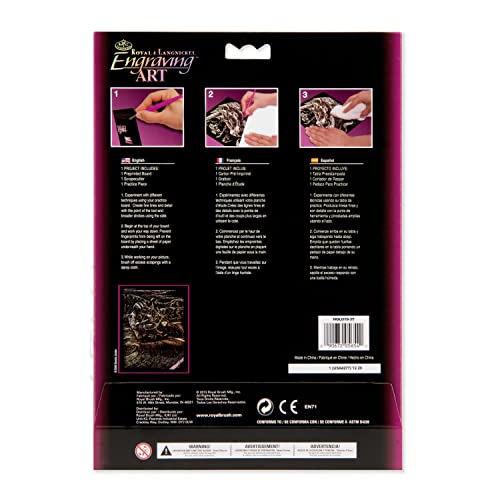 Royal and Langnickel Holographic Engraving Art, Motorcycle Racing Royal & Langnickel