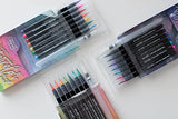 Art 101 Creative Tools Brush Pens, Assorted, 8 Pens/Pack, 3 Packs/Carton (73024) Art 101 USA