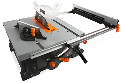 WEN TT0811 11-Amp 8.25-Inch Compact Benchtop Jobsite Table Saw, Black WEN