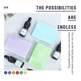 DIY Soap Making Kit, Soap Making Supplies with 3.3 lbs Soap Base, Soap Mold, Glass Measuring Cup, Liquid Dyes, Wavy Straight Scraper, Silicone SOLIGT