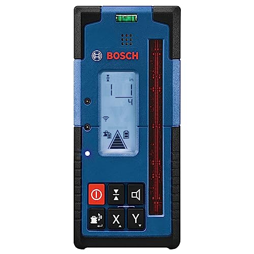 BOSCH REVOLVE4000 GRL4000-80CHVK 18V Exterior 4000ft Range Horizontal/Vertical Self-Leveling Cordless Rotary Laser Kit w/ Bluetooth Connectivity, - WoodArtSupply