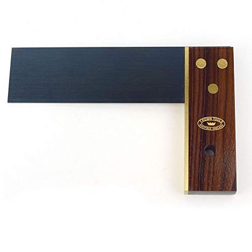 Crown Tools 125 6 Inch Try Square, Rosewood Crown