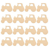 MAGICLULU 20pcs Cartoon Tractor Wooden Slices for Crafts Wood Slices to Drawing Kids DIY Paint Wood Crafts Unpainted Wooden Slices DIY Unfinished Car MAGICLULU