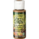 DecoArt Patio Paint, 2-Ounce, Pinecone, 2 Fl Oz (Pack of 1), Brown (French Toast 19-1012tcx) DecoArt