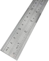 Azbvek ONE METRE Ruler Stainless Steel 1M Long Metal 40" Measure Rule/Meter 100cm Azbvek