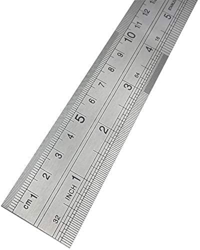 Azbvek ONE METRE Ruler Stainless Steel 1M Long Metal 40" Measure Rule/Meter 100cm Azbvek