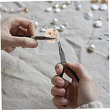 VILLCASE 50pcs Doll Wooden Beads Round Smile Beads Funny Wood Beads Jewelry Beads Circle Beads Decked Accessories Beads for Unfinished Wood Beads VILLCASE