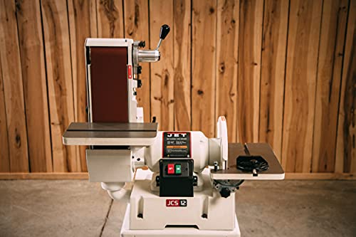 JET 6" x 48" Belt and 12" Disc Benchtop Sander, 1-1/2 HP, 1Ph 115/230V (JSG-6DC) - WoodArtSupply