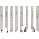 Grizzly Industrial H5687-8 pc. Ground HSS Tool Bit Set 3/8" Grizzly Industrial
