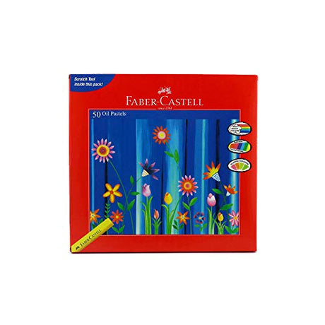 FC-160-OP50 Faber-castell Oil Pastels Set of 50 Faber-Castell