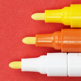 Kisangel 25Pcs Replacement Nib Tips Paint Markers Painting Pens Nib Permanent Marker Pen Points for Writing Stuff Devices Kisangel