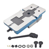 findmall 4 Inch Lock Down Vise Accuracy Milling Vise 4 Inch Jaw Width Drill Press Vise Milling Drilling Machine Bench Clamp Clamping Vice(4") findmall