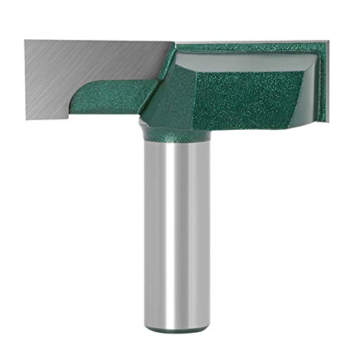 Wolfride Bottom Cleaning Router Bit 1/2 Inch Shank Surface Planing Router Bit Wolfride