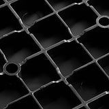 Speedway Garage Floor Diamond Tile, 12 x 12-Inch, Black, 50-Piece Set Speedway