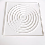 Multi Circle Router, Tracing Template, Router Inlay Template, Router Jig, Woodworking Template, Craft Template Phocaea