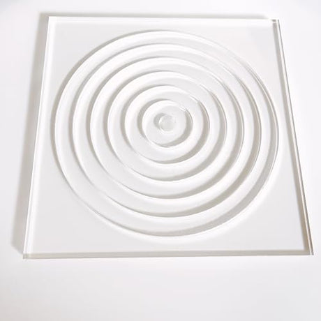 Multi Circle Router, Tracing Template, Router Inlay Template, Router Jig, Woodworking Template, Craft Template Phocaea