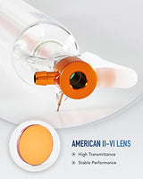 OMTech 50W CO2 Laser Tube for Laser Engraver & Cutter Machine, 850mm 50mm Dia Laser Cutter Tube with Borosilicate Glass 6000hr MTTF, Laser Cutting OMTech