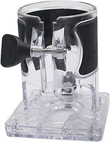 Woodworking Trimmer Router Transparent Plastic Base Power Tool Protective Shield Accessory Base (Model 2 (Enhanced)) Auto-plaza