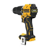 DEWALT DCD799B 20V MAX* ATOMIC COMPACT SERIES Brushless Lithium-Ion 1/2 in. Cordless Hammer Drill (Tool Only) DEWALT