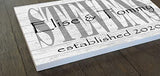 Family Name Sign with Established Date PERSONALIZED Wedding Gift For Couple EST. Date - SOLID WOOD - 16.5" X10.5" (Names & Est. Date) Broad Bay