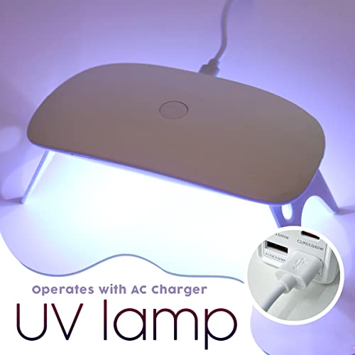 Insnug Epoxy Resin Kit for Beginners - Silicone Molds UV Light Clear Casting DIY Kits Jewelry Bracelet Making Kits Supplies Necklace Keychain Insnug