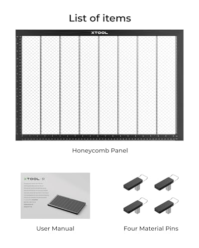 xTool Honeycomb Working Table, Soulmate for xTool S1 Laser Engravers - WoodArtSupply