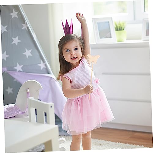 Operitacx 8pcs Wand Unfinished Fairy Wands DIY Fairy Wand Princess Wand Unfinished Fairy Sticks Princess Crafts Kid Toys for Girls Fairy Wands for Operitacx