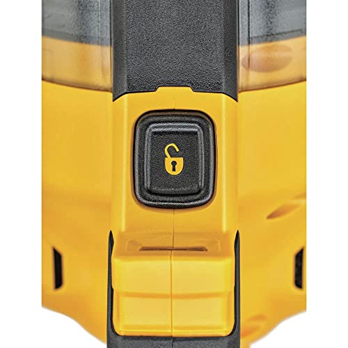 DEWALT 20V Vacuum, Cordless Handheld Vacuum, HEPA, Battery Not Included (DCV501HB), Yellow - WoodArtSupply