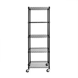 Seville Classics UltraDurable Heavy Duty NSF Solid Steel Wire Rack Storage Unit, Organizer for Garage, Warehouse, Office, Restaurant, Classroom, Seville Classics