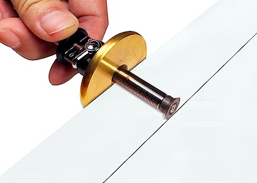 YOSELIN Wheel Marking Gauge,2 Wheel Cutter,Wood Scribe Tool,Marking Tool,Woodworking Gauges,Marking Guide,Woodworking Tools Scriber for YOSELIN