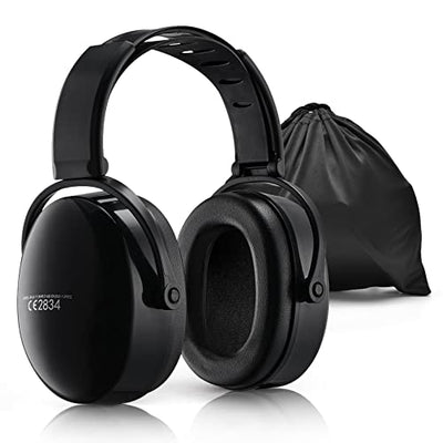 Ear Protection for Shooting, Noise Cancelling Headphones for Autism, Adjustable Noise Cancelling Ear Muffs for Adults, Earmuffs Hearing Protection