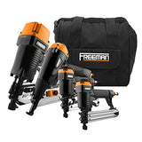 Freeman P4FRFNCB Pneumatic Framing And Finishing Nailer And Stapler Kit With Bag (4-Piece) Freeman