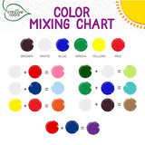 Creative Roots Mosaic Hedgehog Stepping Stone, Includes 7-Inch Ceramic Stone & 6 Vibrant Paints, DIY Garden Stepping Stone Kit for Kids Ages 6+ Creative Roots