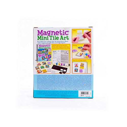 4M Magnetic Mini Tile Art, Art & Crafts DIY Kit, For Boys & Girls Ages 8+ - WoodArtSupply