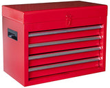 Torin Rolling Garage Workshop Organizer Detachable 4 Drawer Tool Chest with Large Storage Cabinet and Adjustable Shelf, 11" 20.3" 40.4", Red Torin