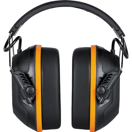 Klein Tools AESEM1 Hearing Protection Safety Earmuffs with Bluetooth Technology, NRR 20dB, 70-Hour Runtime Klein Tools
