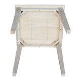 International Concepts Tall Shaker End Table, Unfinished OETNAISAN