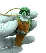 YEEYAYA Hummingbird 3.8 inch Wood Sculpture Hand Made woodcarvings A Birds Pendant Arts Crafts Home Decor Room Decor YEEYAYA