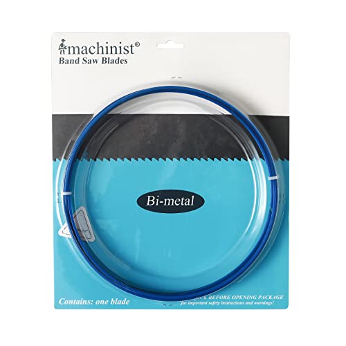 Imachinist S9351214 Metal Cutting Bi-Metal Band Saw Blades 93-1/2" X 1/2" X 14tpi Imachinist
