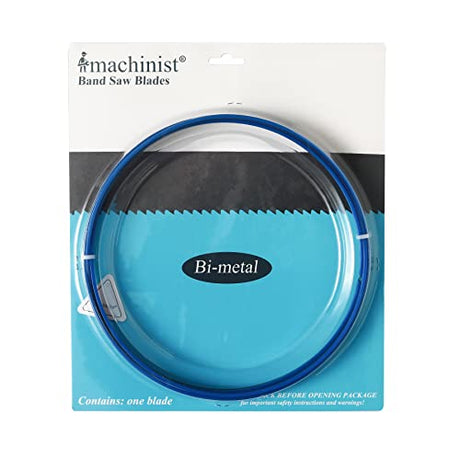 Imachinist S933446 M42 93" X 3/4" X 4/6tpi Bi-Metal Soft Ferrous Metal Cutting Band Saw Blades Variable Teeth Imachinist