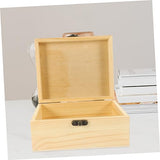 Yardenfun Box Solid Wood Jewelry Box Packing Hair Clip Organzier Necklace Storage Hairpin Storage Decor Jewelry Case Wood Storage Case Variety Paint Yardenfun